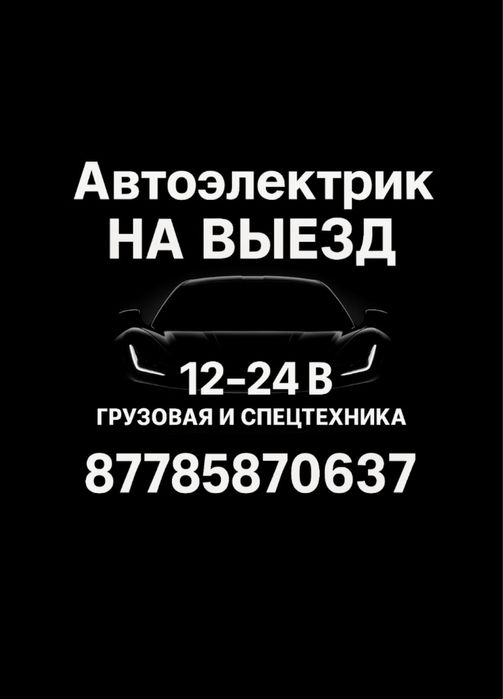 Автоэлектрик диагност 12/24V | Легковые, грузовые, спецтехника | Выезд