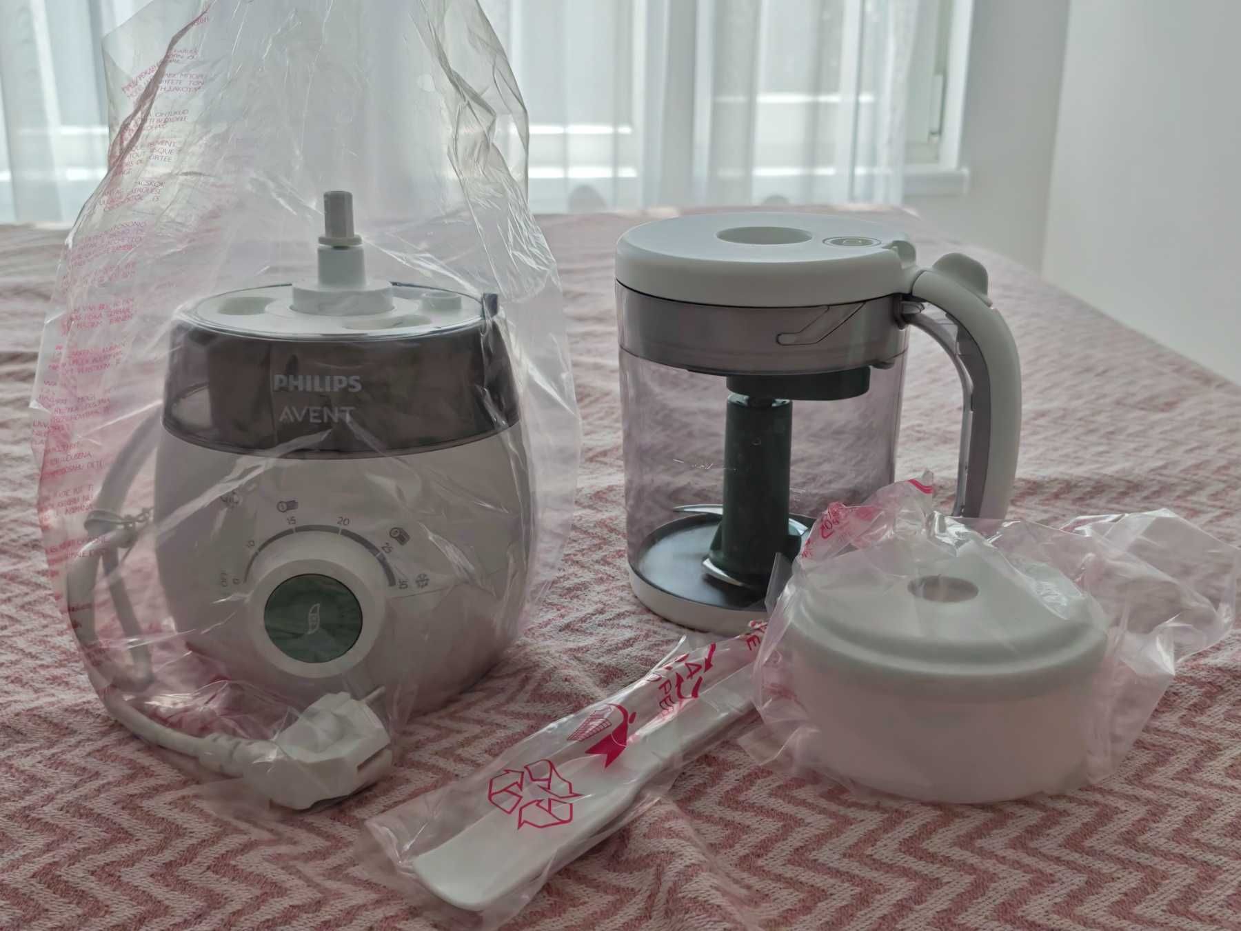 Комбиниран уред за готвене Philips Avent - 4 в 1 за бебешка храна