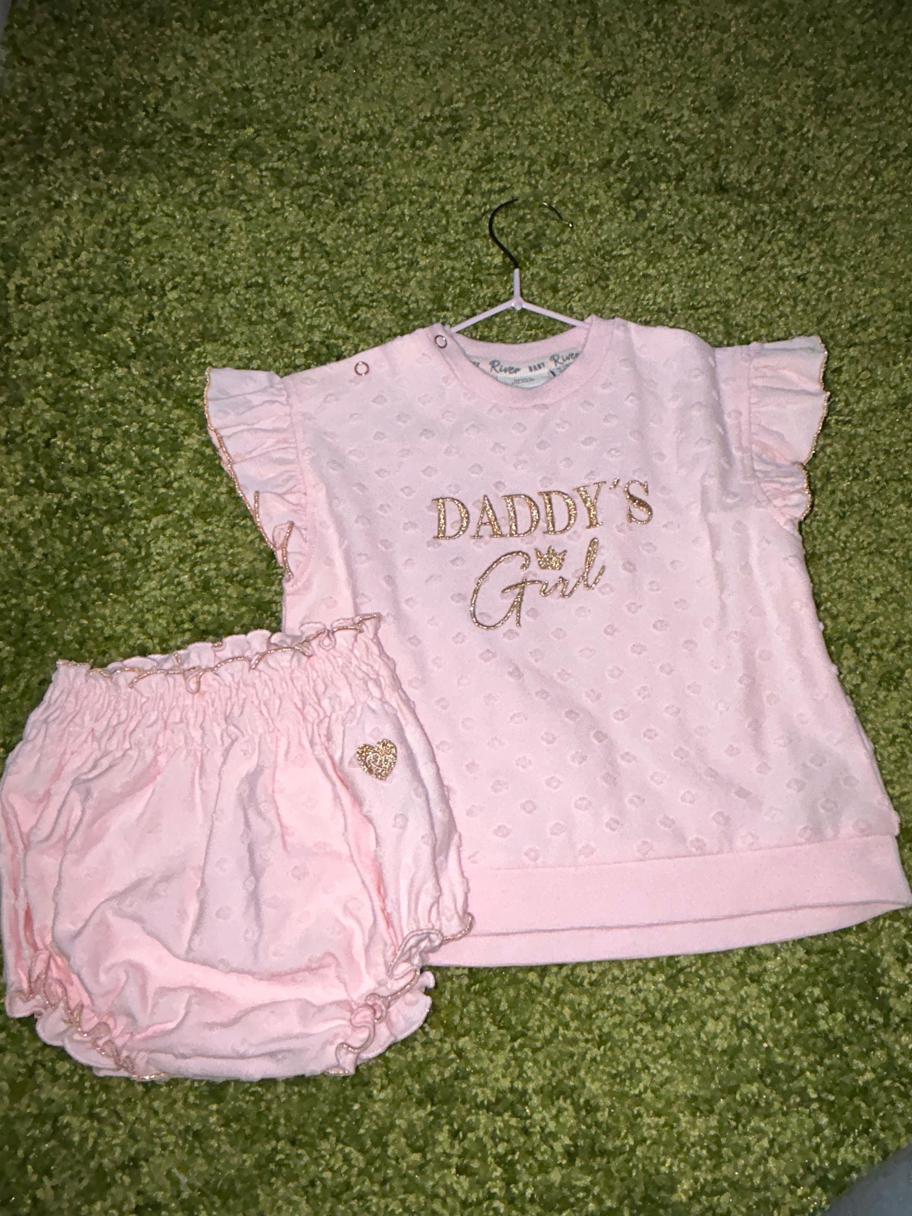 Set Daddy’s little girl , 6-9luni