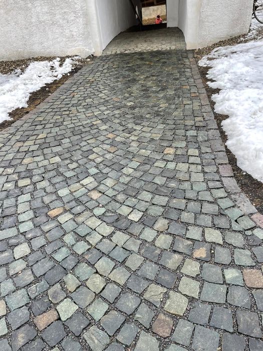 Piatra cubica andezit gri verzui