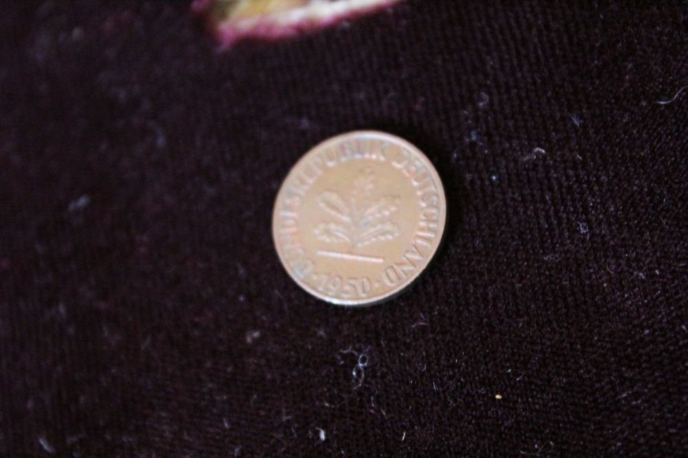 Колекционерска монета от 1 Pfenig 1950 година