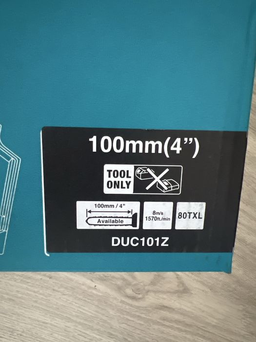 Drujba Makita DUC 101 + ulei si pila Oregon-Noua