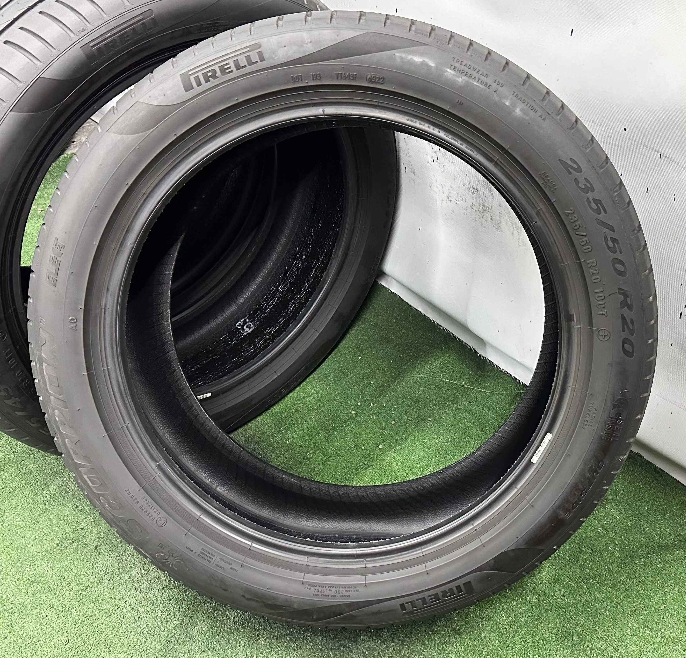 4бр пакет 235/50r20 и 255/45r20 PIRELLI SCORPION летни