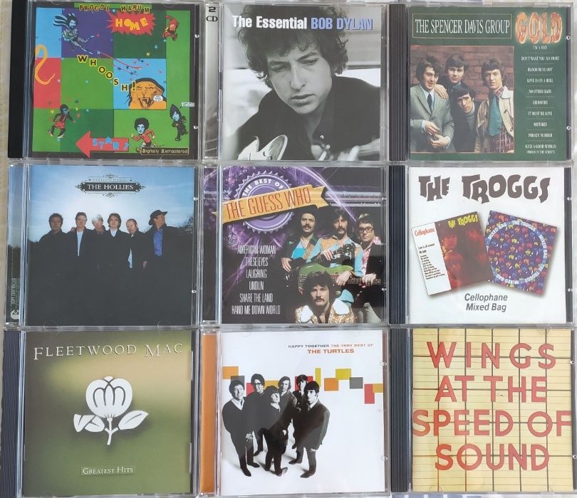 Продавам музикални audio CD, матрични, ROCK