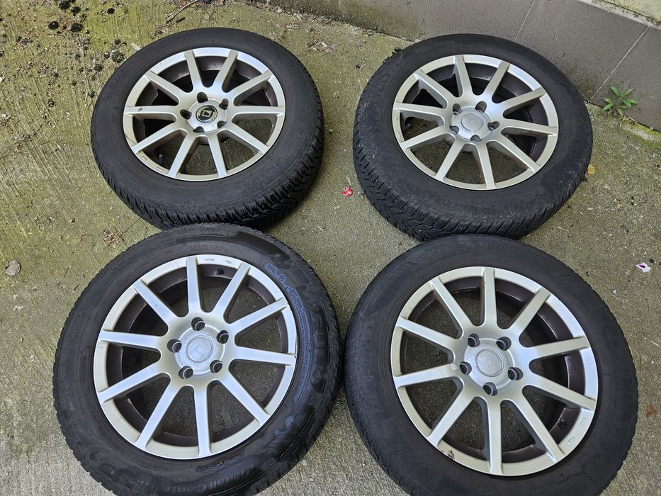 Продавам джанти DIEWE D116 / 5×112  Made in Germany! Зимни гуми 205/60
