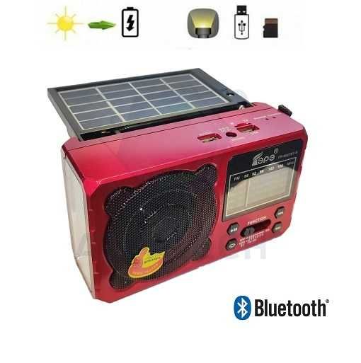 Соларно радио с USB и Bluetooth