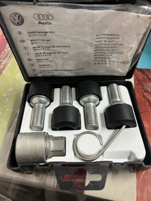 Trusa Suruburi de securitate roti M14x1,5x27