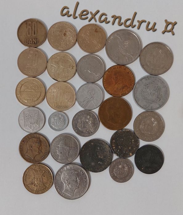 Monede vechi romanesti, pretul se negociaza