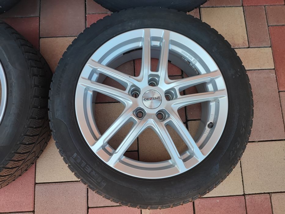 Jante Dezent Skoda Vw Seat 215 55R17 Dunlop iarna 2019