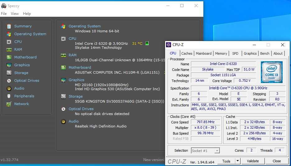 Procesor Intel Core i3-6320, 3.90GHz, Skylake, 4MB, Socket 1151