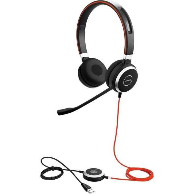 Професионални слушалки Jabra Evolve 40 MS Stereo USB-A – Нови 2 бр