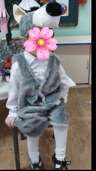 Костюм новогодний серого волка