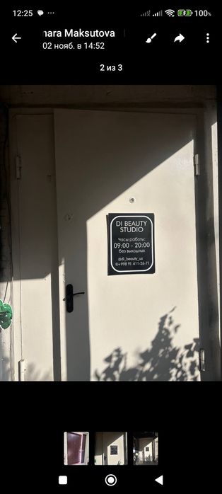 Железная двустворчатая дверь с установкой.