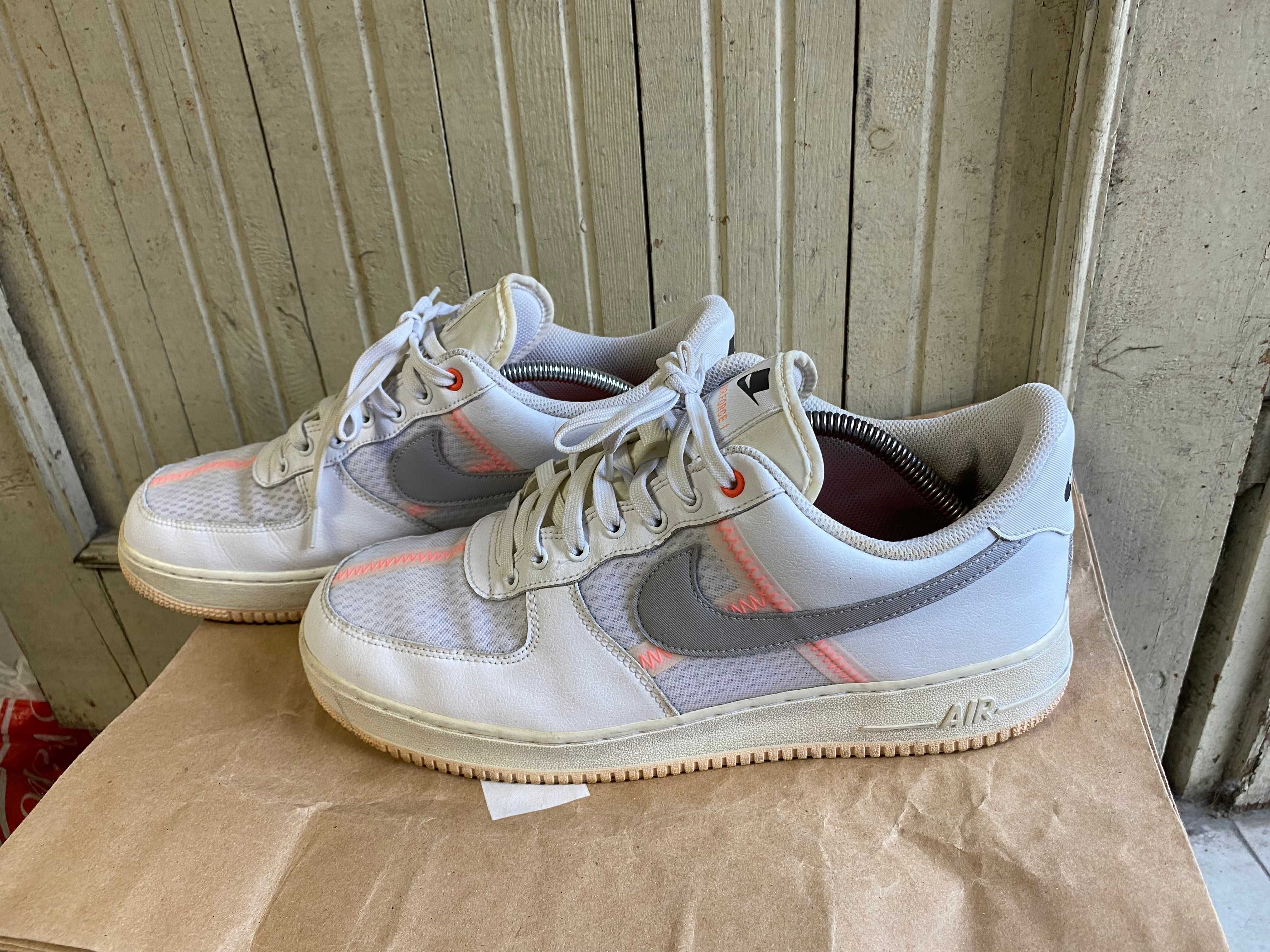 ''Nike Air Force 1 Low Transparent''оригинални маратонки 46 номер