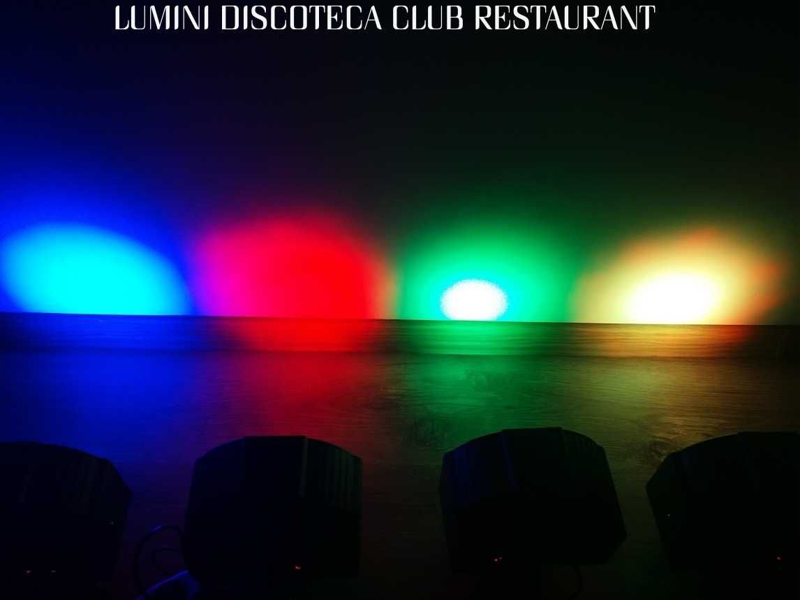 ORGA DE LUMINI Joc spectaculos de culori disco Senzor muzica