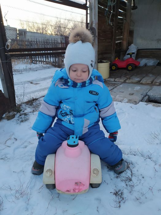 Комбинезон зима размер 92-98 см