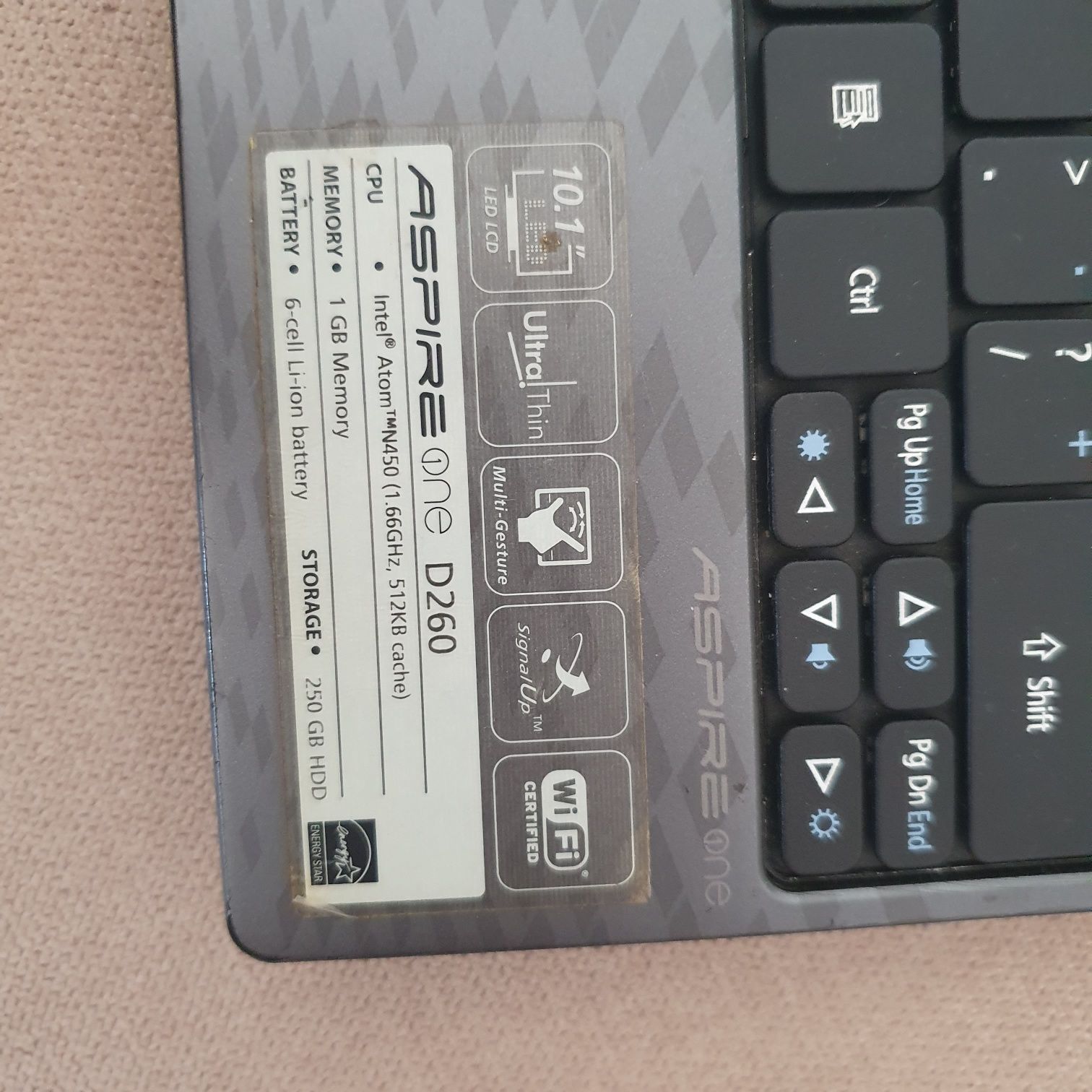 Acer aspire one - mini laptop