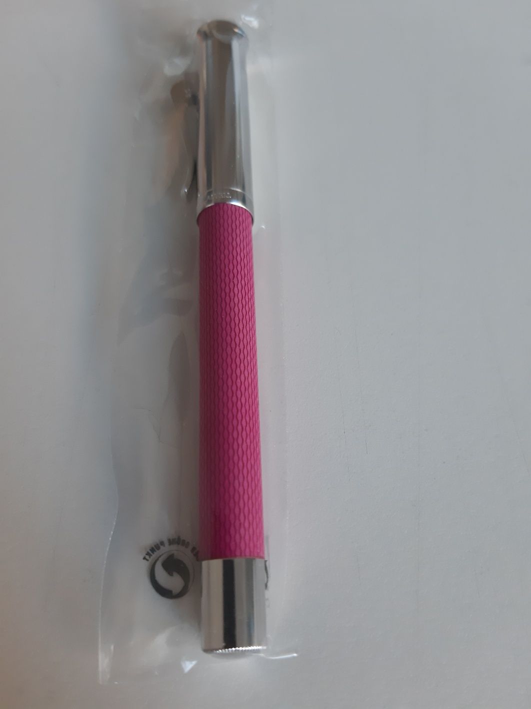 Graf von Faber-Castell Rollerball Pen Guilloche Electric Pink