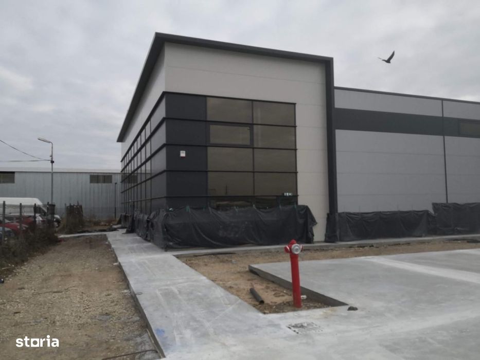 Hala/depozit si birouri, cladire individuala 1300mp Oxigenului