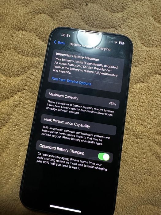 Iphone 13 pro 128 gb impecabil