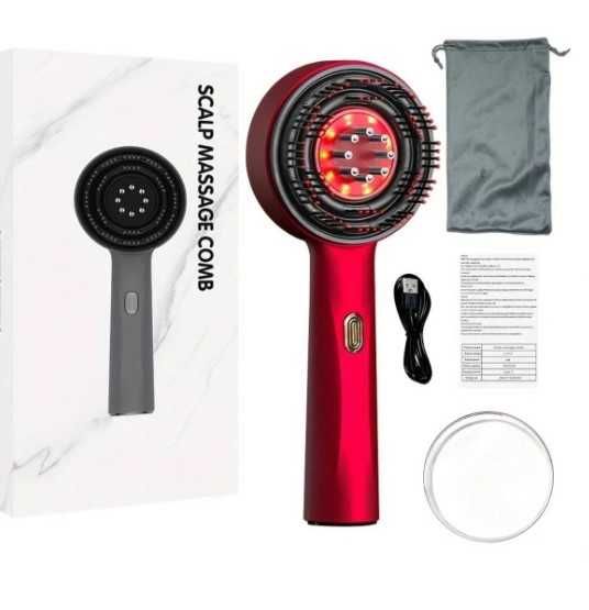 Електрическа инфрачервена четка за растеж на коса