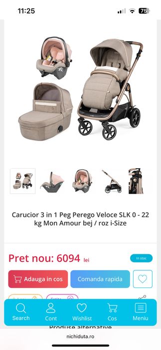 Carucior peg perego veloce