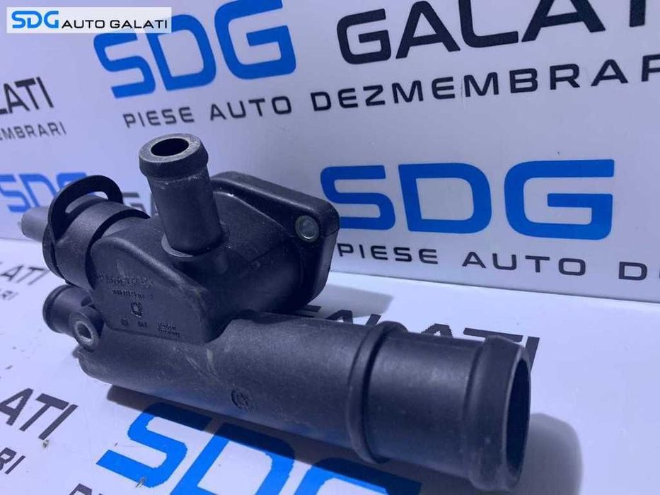 Suport Carcasa Termostat Flansa Senzor Temperatura Apa Audi A3 8P 1.9 TDI BKC BXE 2004 - 2013 Cod 038121132D [M5493]
