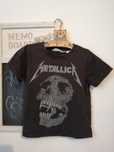 Tricou formatia Metallica H&M  copii 2-3-4 ani marimea 104