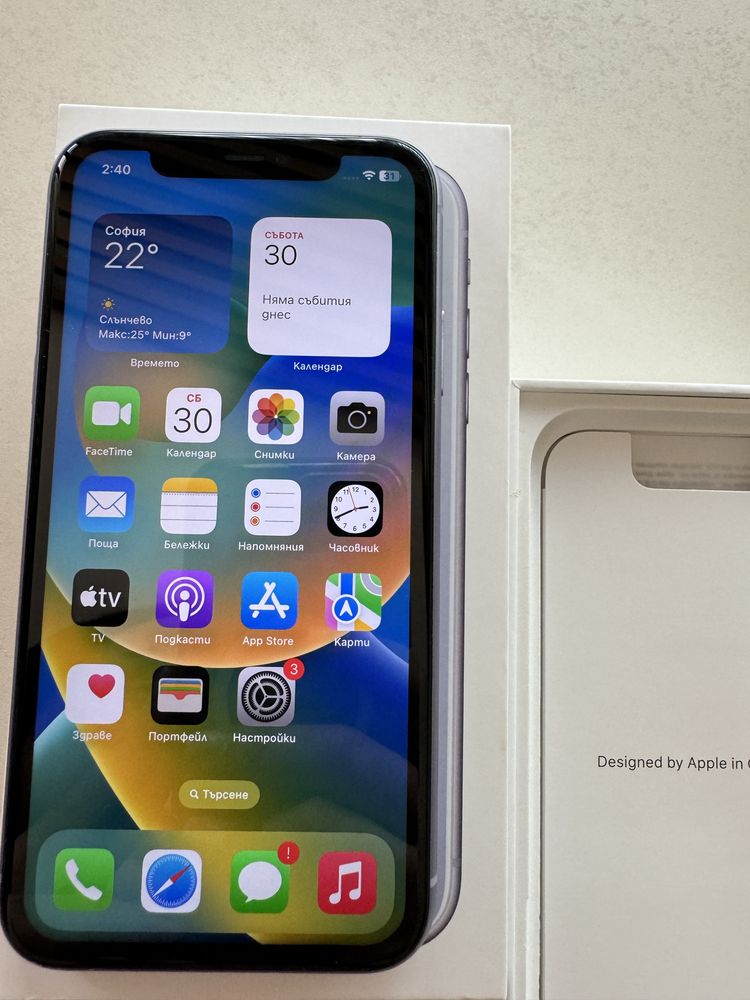 iPhone 11 64 gb лилав