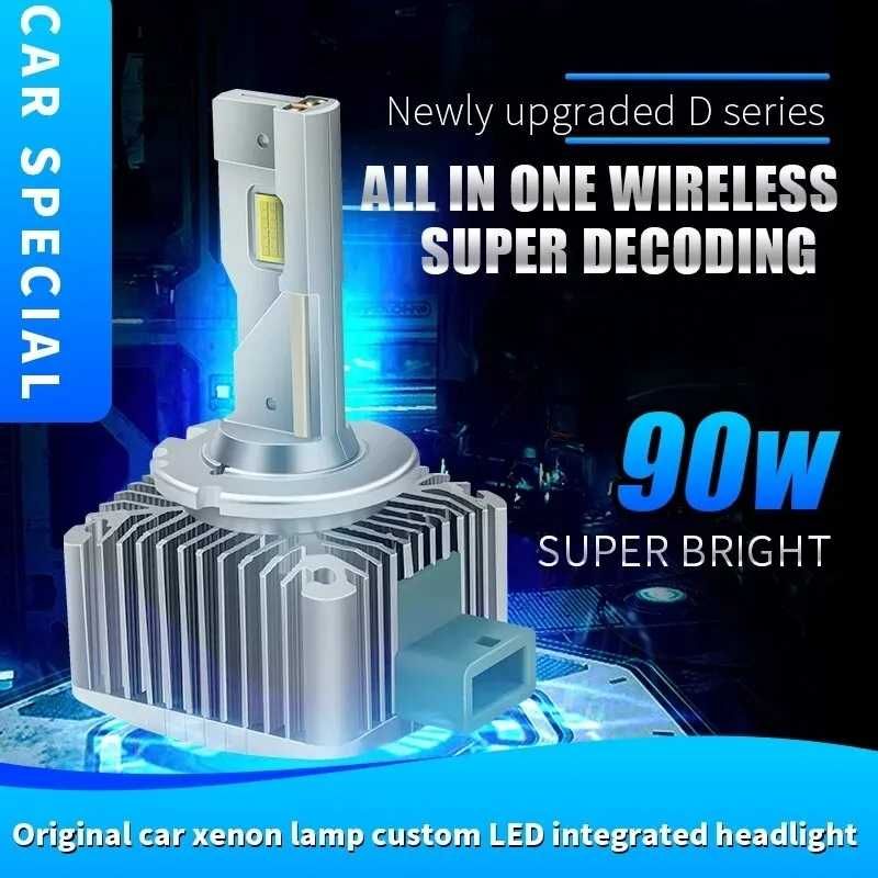 Двустранен CSP Осигурете си по-ярък лъч с LED крушки D2S D1S D3S