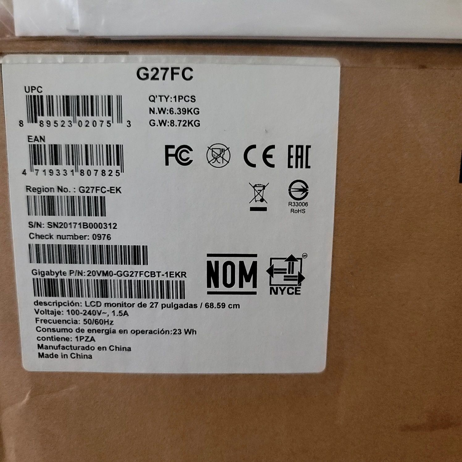 Монитор 27 курвед gigabayte 27 curved