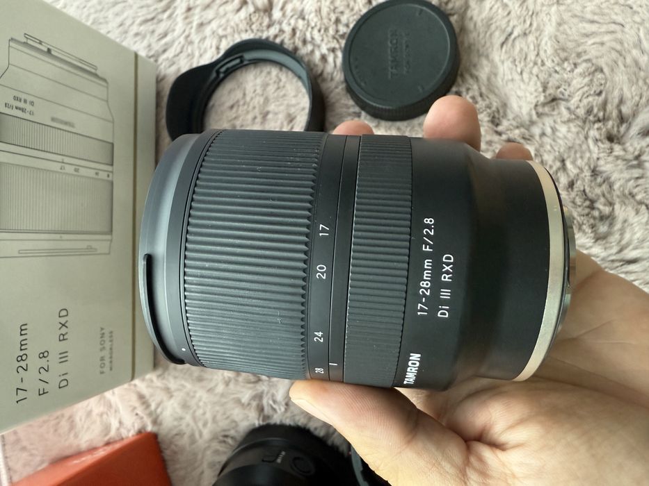 Obiectiv tamron 17 28 2.8 pentru sony montura e a7r3 a7iii a9ii a1