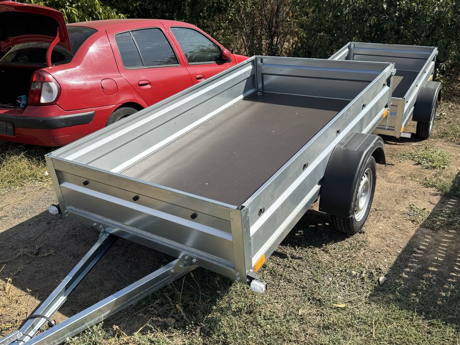 Remorcă nouă 750 kg, dimensiuni 235x125 cm