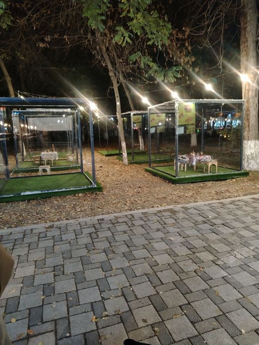 Прозрачный салафан ва баннер и тент устанофка киламиз