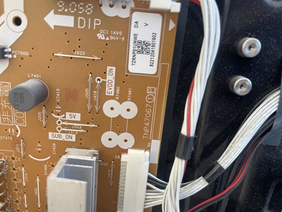 Placa sursa alimentare televizor tv panasonic oled