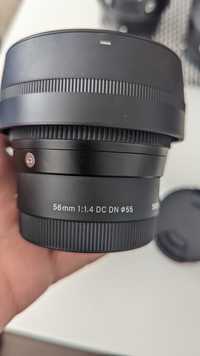 Obiectiv Sigma 56mm F1.4 - Sony E