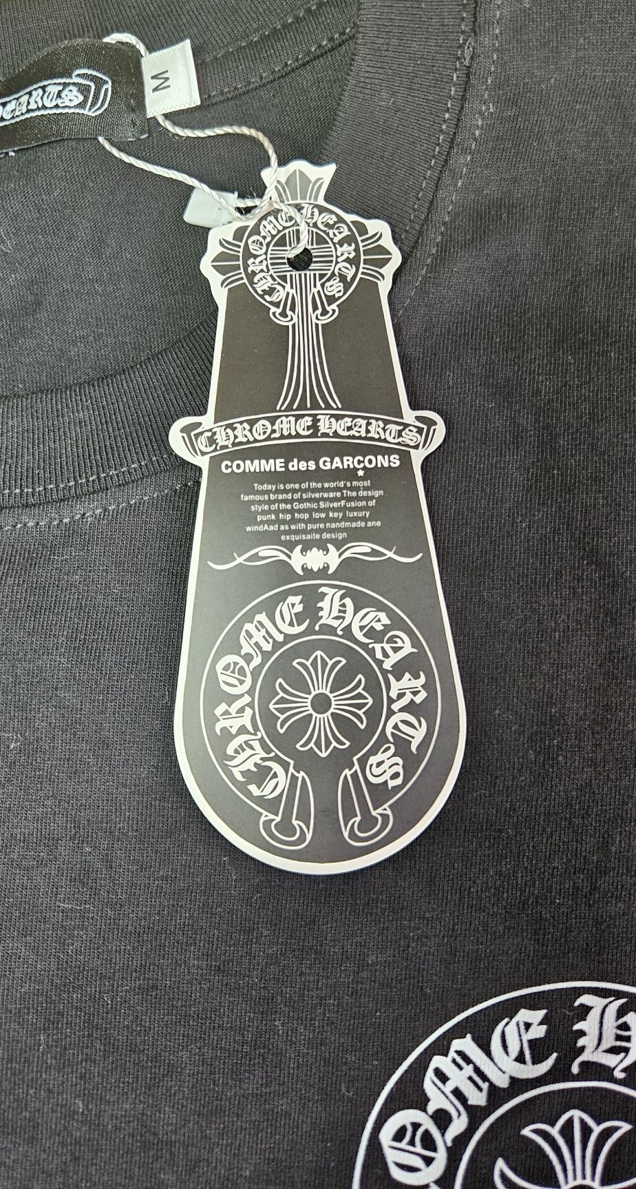 Chrome Hearts Черна Тениска М