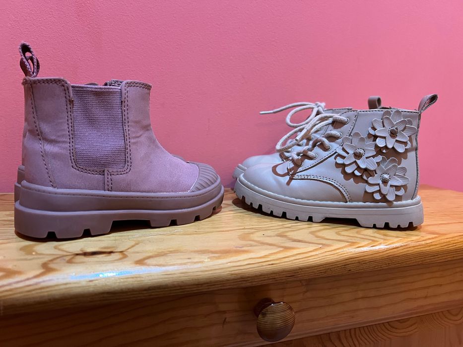 Детски ботушки за момиченце Zara и HM