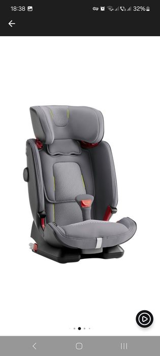 Scaun auto copii Isofix 9-36kg Britax Romer ADVANSAFIX IV R Air Silver