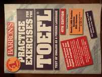 Vand carti TOEFL si GRE