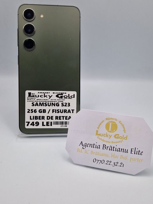 Samsung S 23 256 Fisurat cod 23188