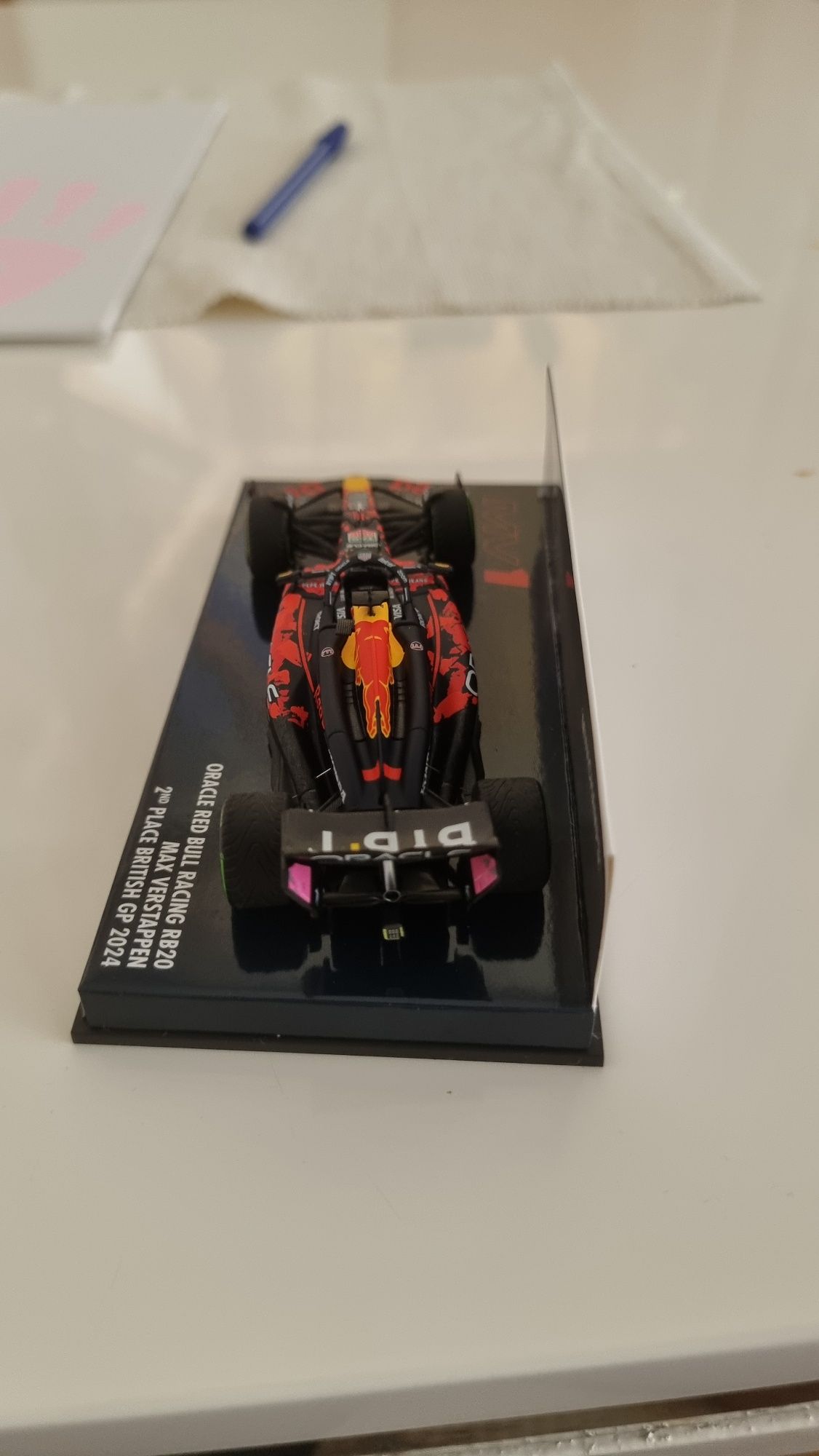 Red bull rb20 British gp special livery Max Verstappen