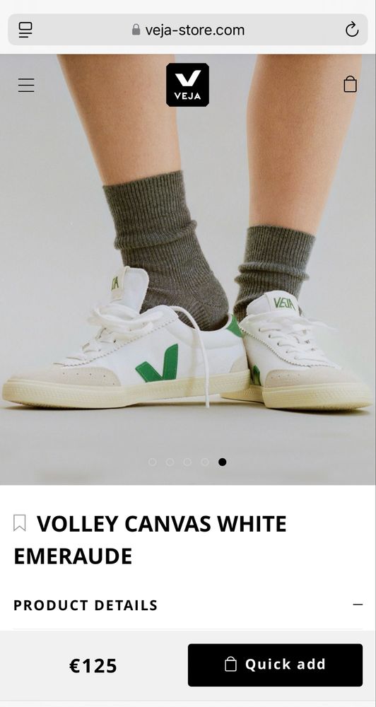 Чисто нови маратонки Veja Volley 40 номер, дамски