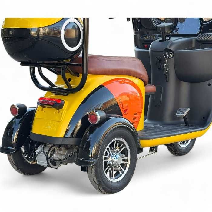 Електрическа триколка Fullmax Pate, 1800W, За трима, 48V/20Ah