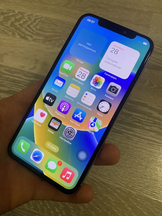 Iphone X White 100%