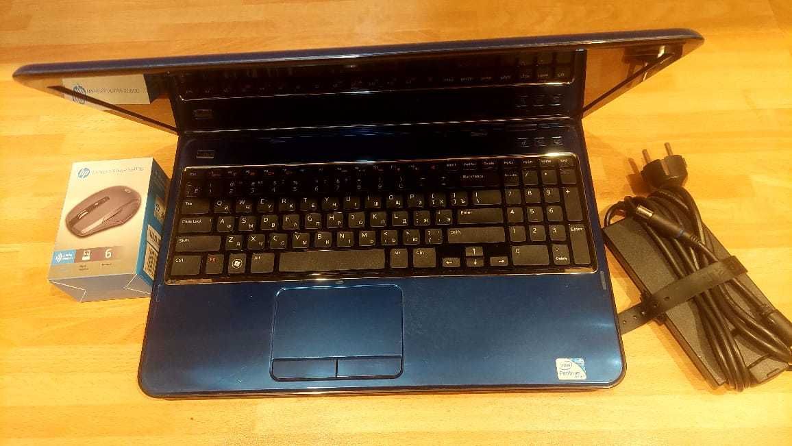 Hp Dell inspiron N5110. Новая батарея, беспроводная мышь.