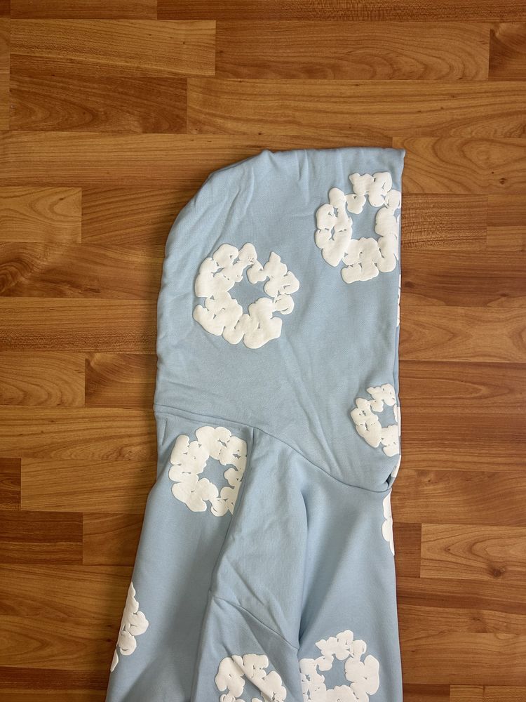Hanorac Denim Tears Albastru Deschis