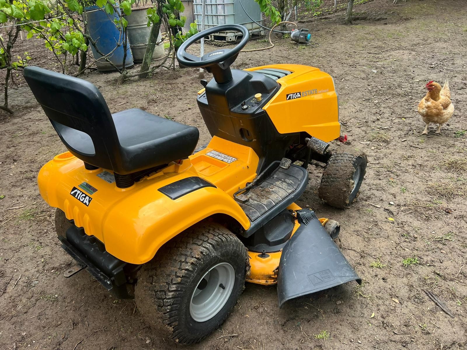 Tractoraș tuns iarba, Stiga grand tornado 500cc 13,5 CP