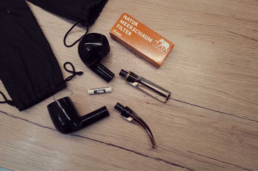 Pipa doua pipe Big - Ban Sera made in Holland tutun filtre 9mm