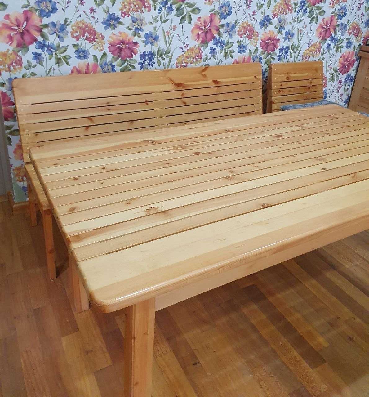 кухонная мебель из массива дерева